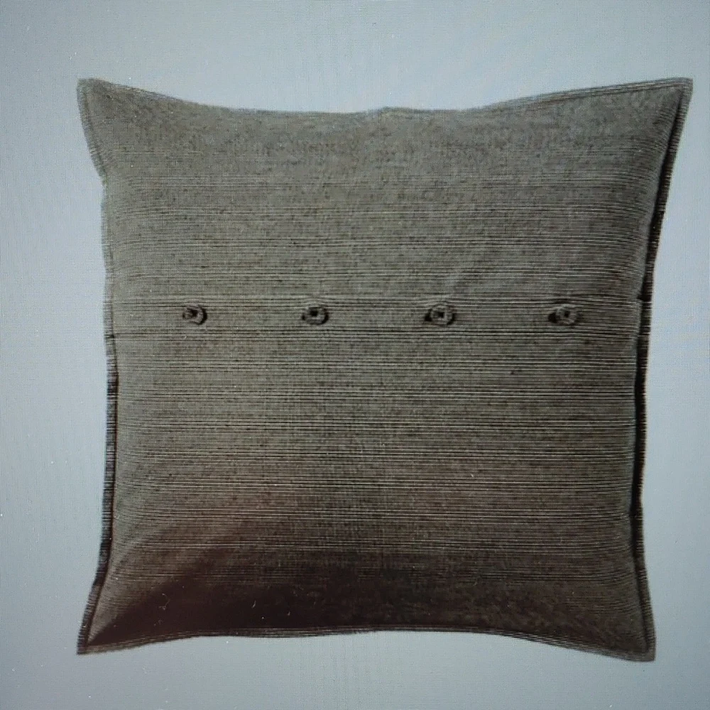 IKEA Kristianne Embellished Cotton Accent Pillow Cushion Cover